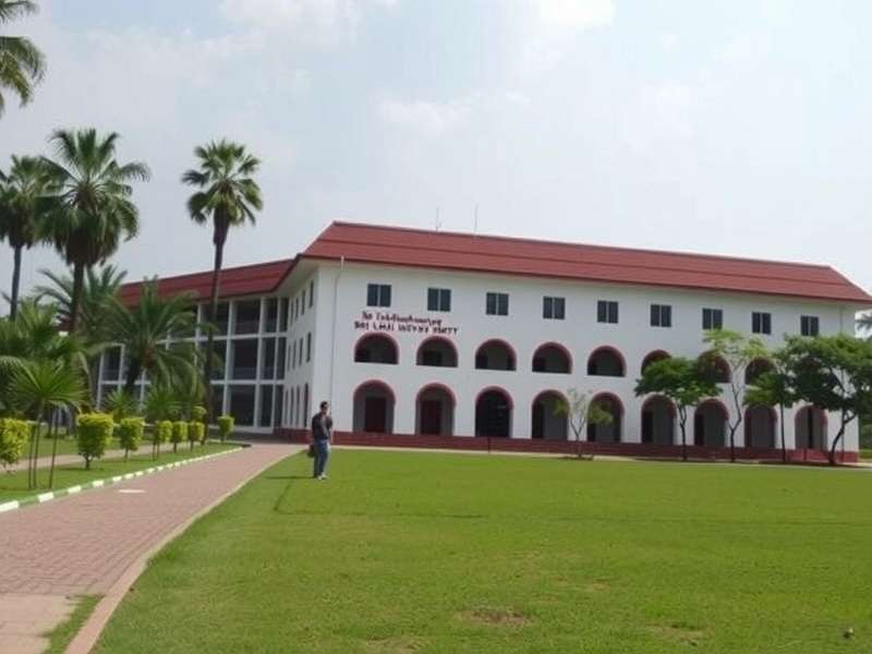 Sports event at campus